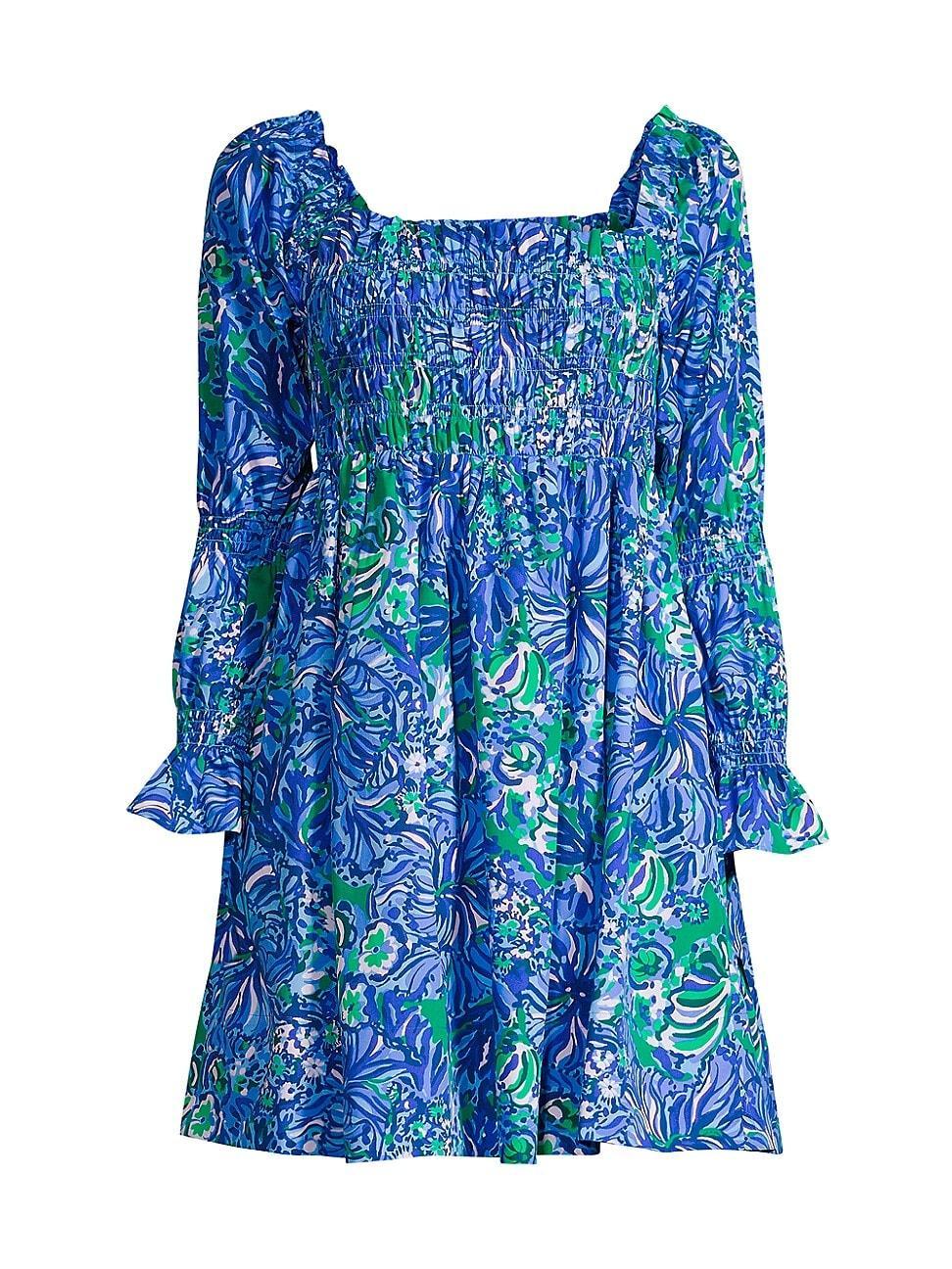 Womens Beyonca Floral Smocked Dress Product Image