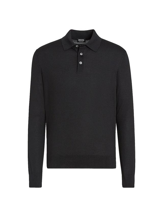 Mens Cashseta Polo Shirt Product Image