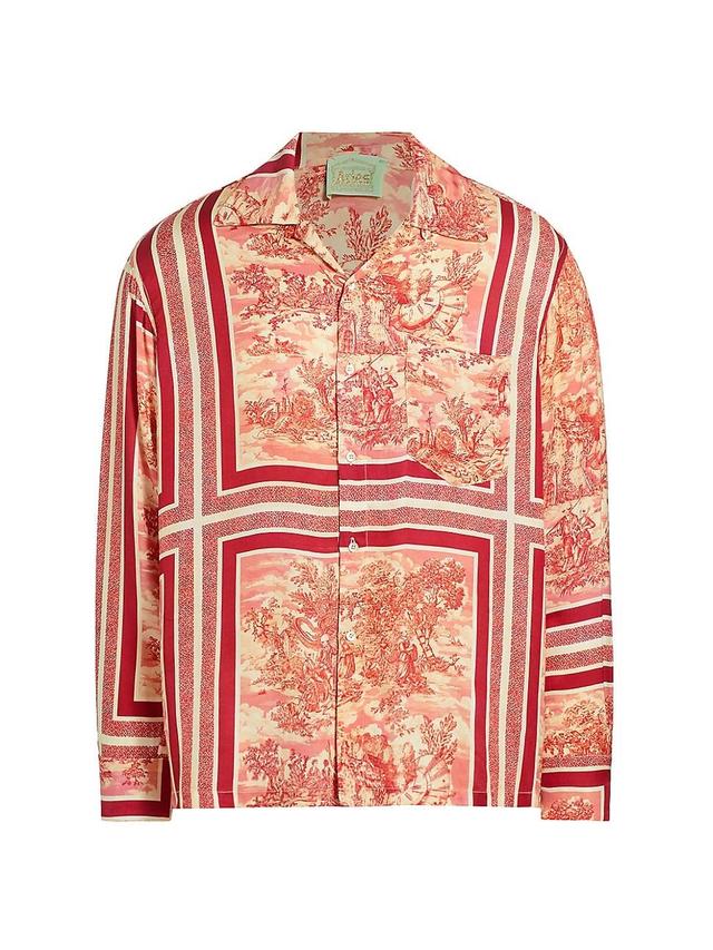 Mens Toile De Jouy Camp Shirt Product Image