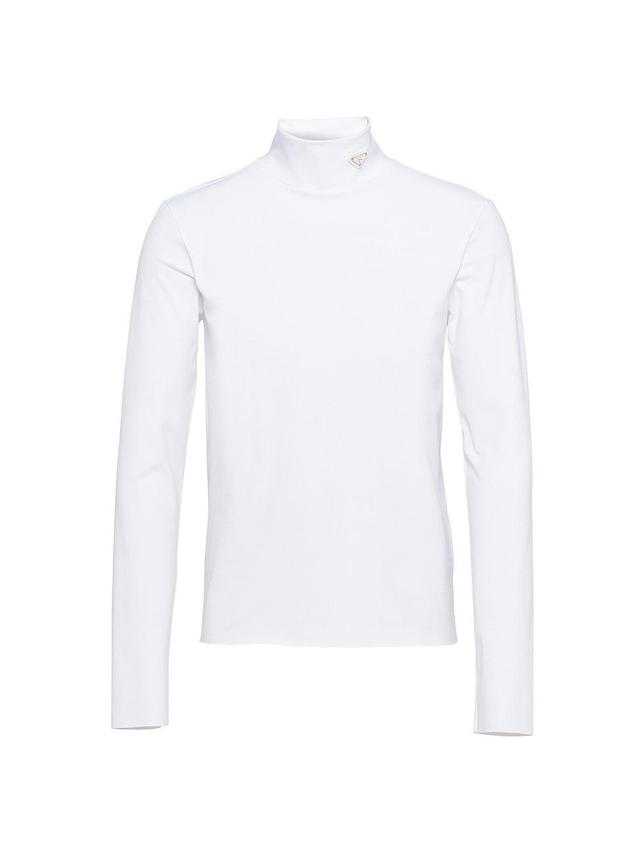 Mens Technical Jersey Mock Turtleneck T-Shirts Product Image