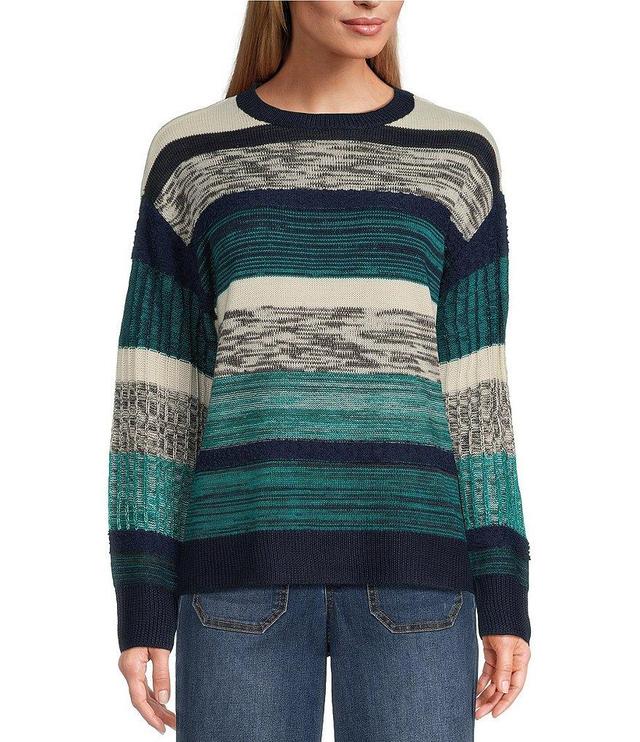 Nurture by Westbound Textured Crew Neck Sweater Product Image