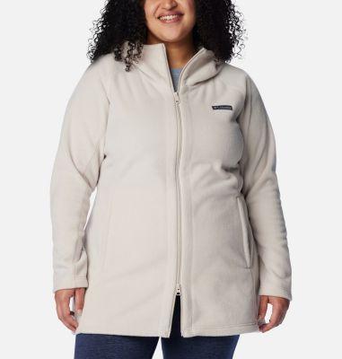 Columbia Women s Benton Springs II Long Fleece Hoodie - Plus Size- Product Image