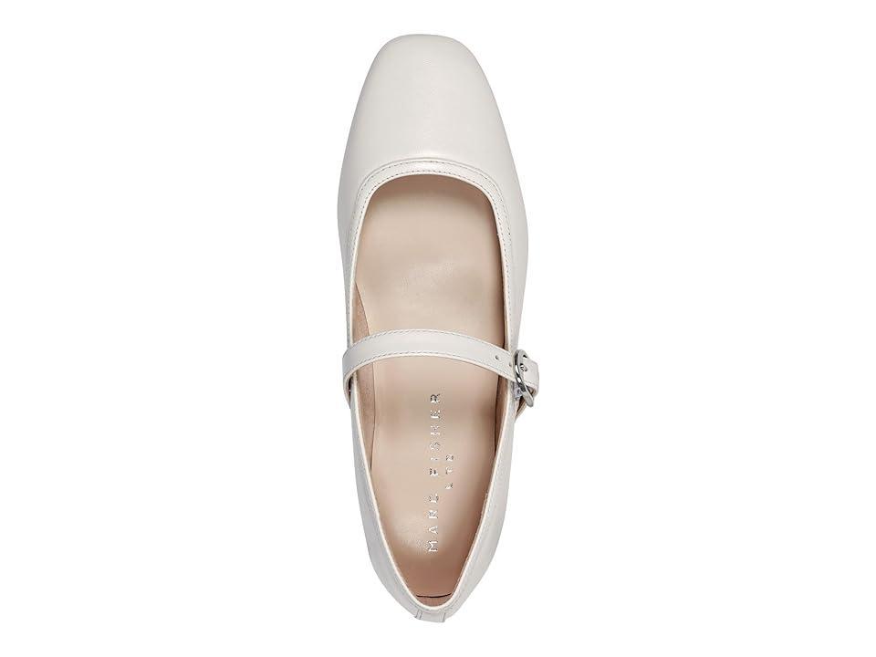 Marc Fisher LTD Mlgarissa (Ivory Leather) Women's Flat Shoes Product Image