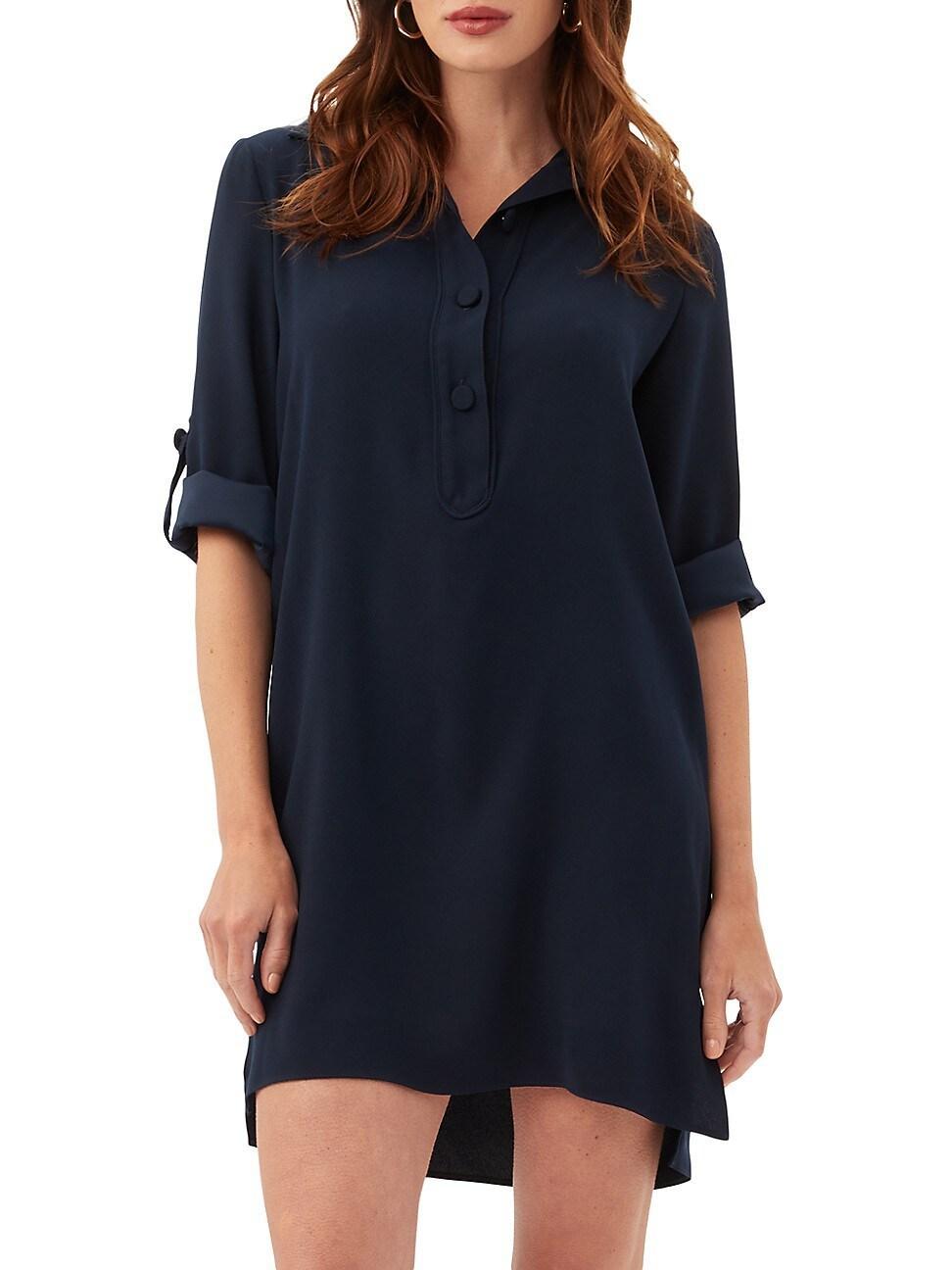 Trina Turk Portrait Dress (Indigo) Women's Dress Product Image