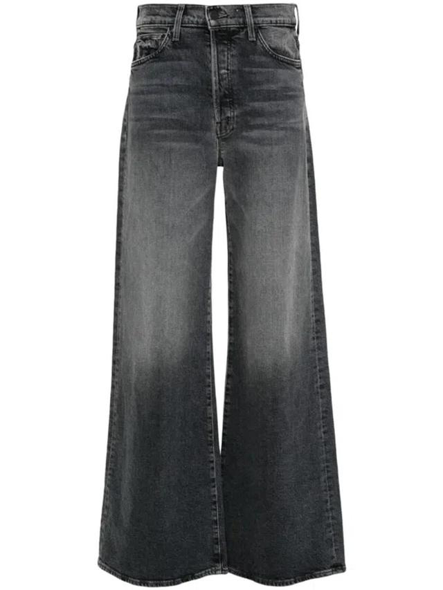 The Ditcher Roller Sneak Wide Jeans In Grey Product Image