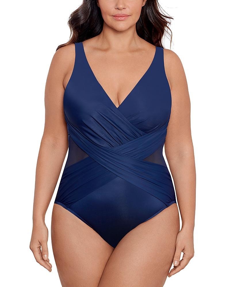 Miraclesuit Illusionist Crossover One-Piece Swimsuit Product Image