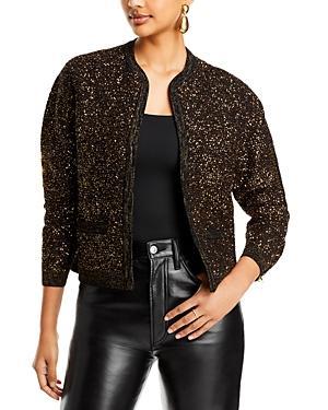 Womens Penelope Sequined Cardigan Product Image