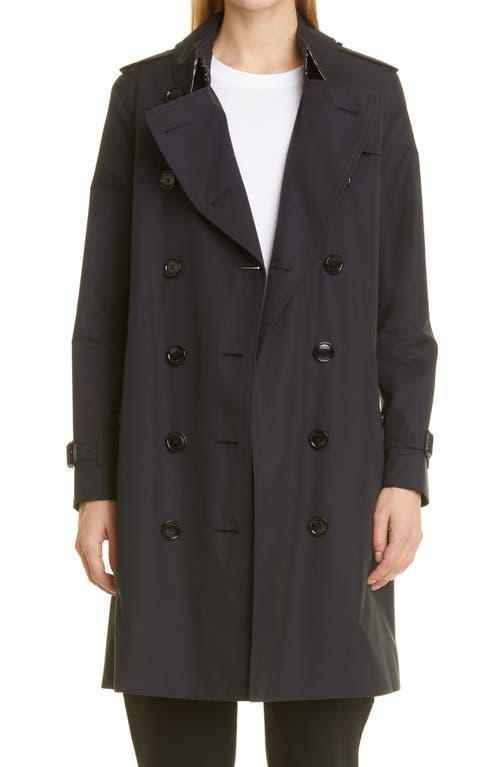 burberry Kensington Cotton Trench Coat Product Image