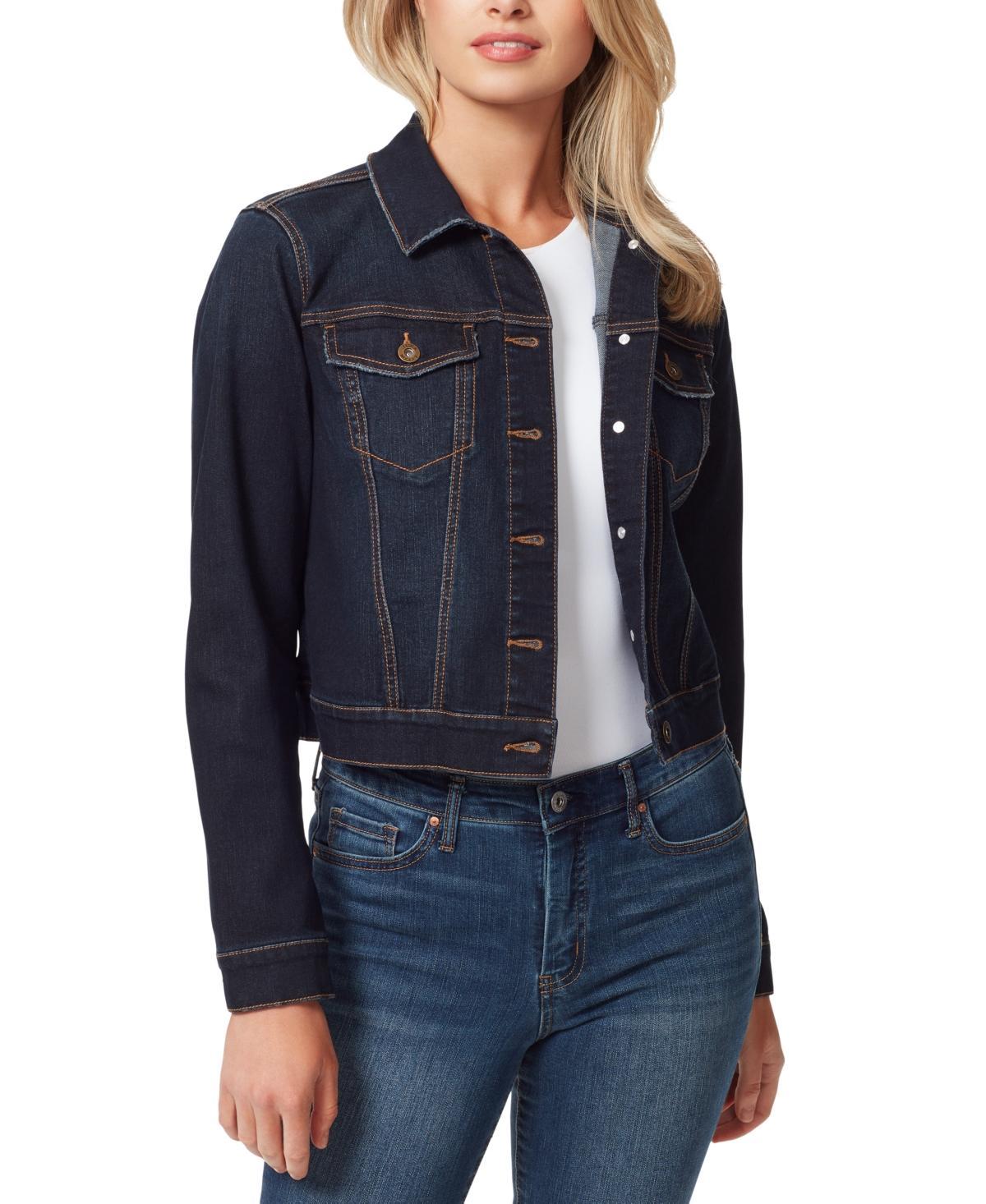 Jessica Simpson Pixie Long Sleeve Classic Denim Jacket Product Image