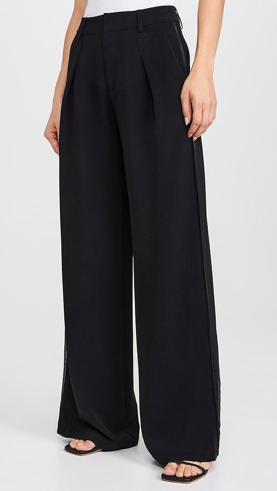 La Ligne Pleated Trousers With GGT Side Stripe | Shopbop product image