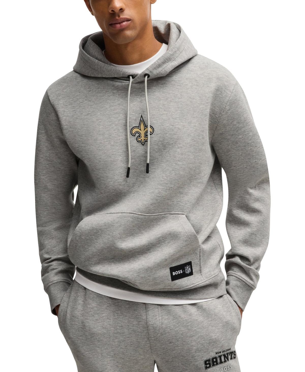 HUGO BOSS Boss X Nfl Interlock Hoodie With Special Branding In Giants Product Image