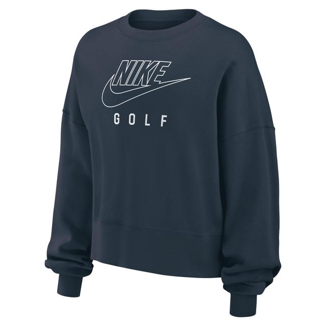 Nike Womens Phoenix Fleece Golf Crew-Neck Sweatshirt Product Image