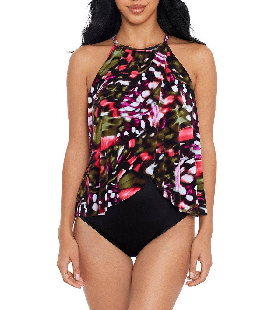 Magicsuit Flutter Aubrey Halter One Piece Swimsuit Product Image