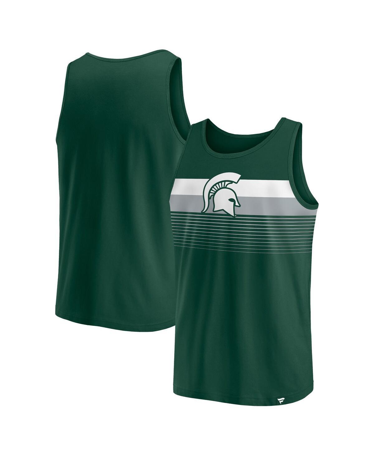 Fanatics Mens Green Michigan State Spartans Wild Game Tank Top Product Image