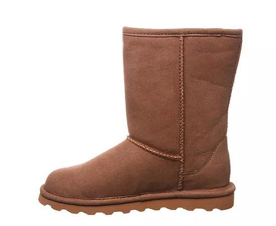 Bearpaw Womens Elle Short Vegan Water Resistant Fur Boot Product Image