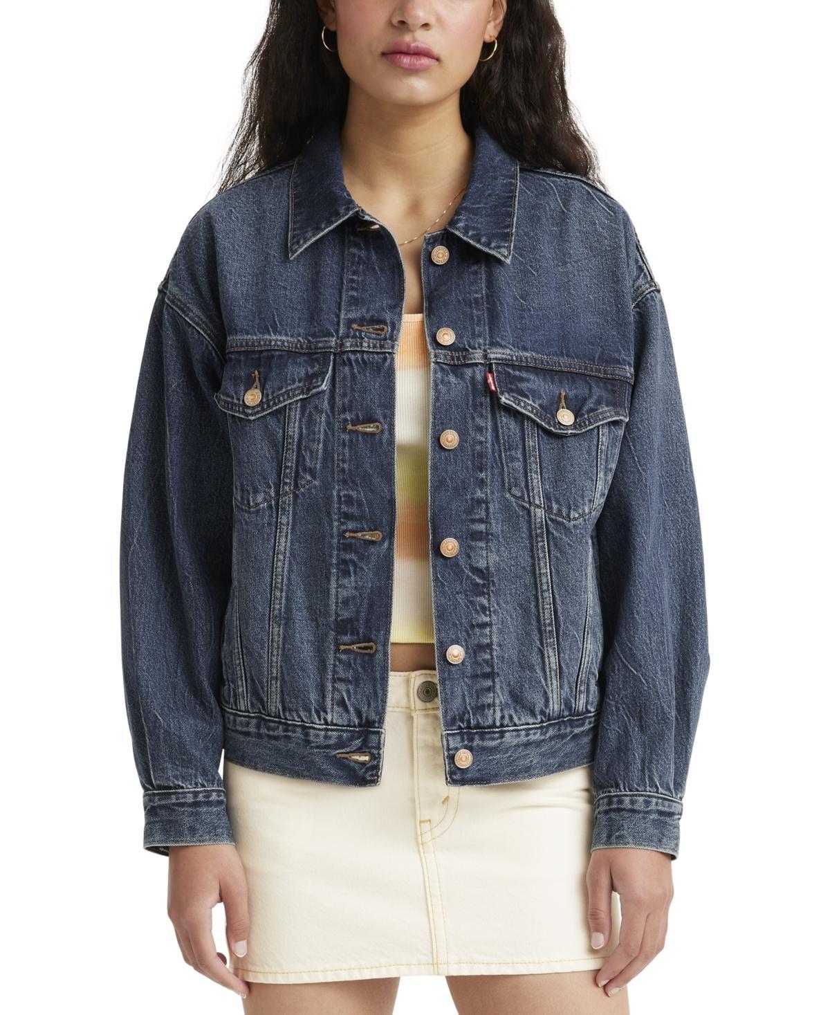 Womens Levis Denim 90s Trucker Jean Jacket Product Image