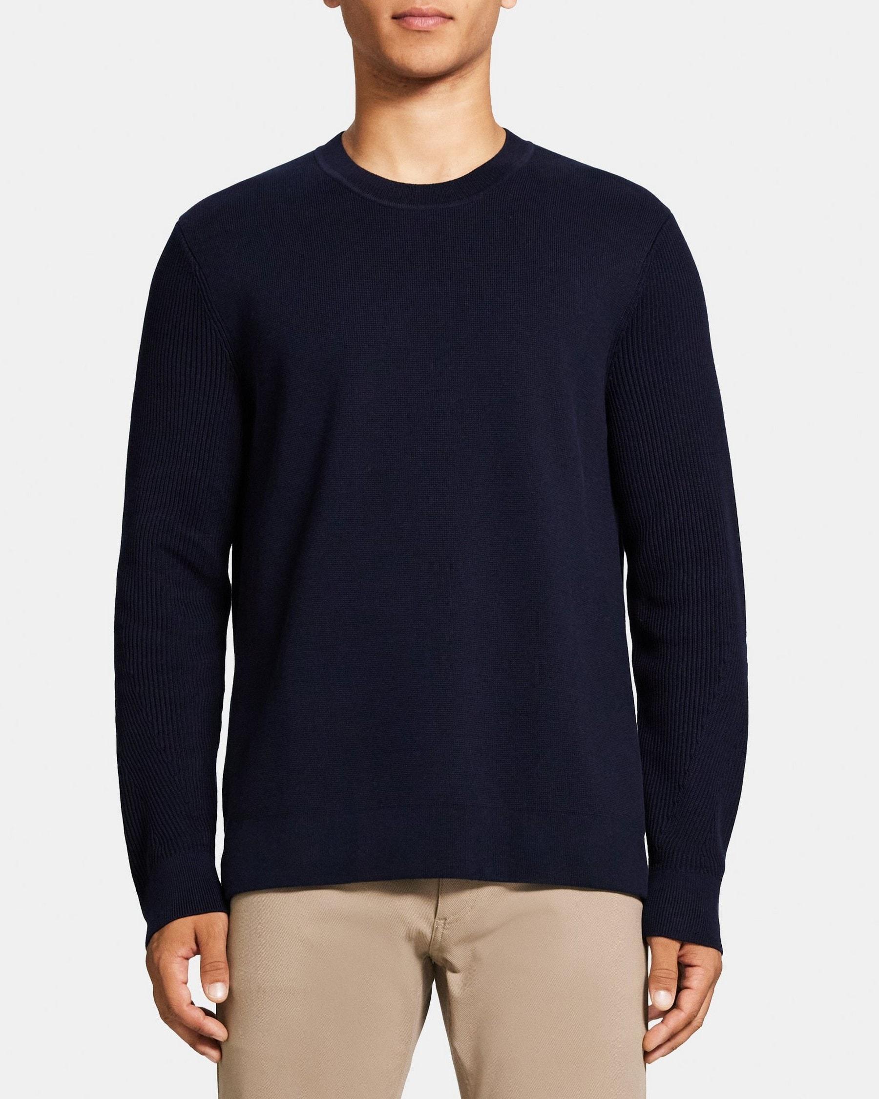 Crewneck Sweater in Cotton Product Image