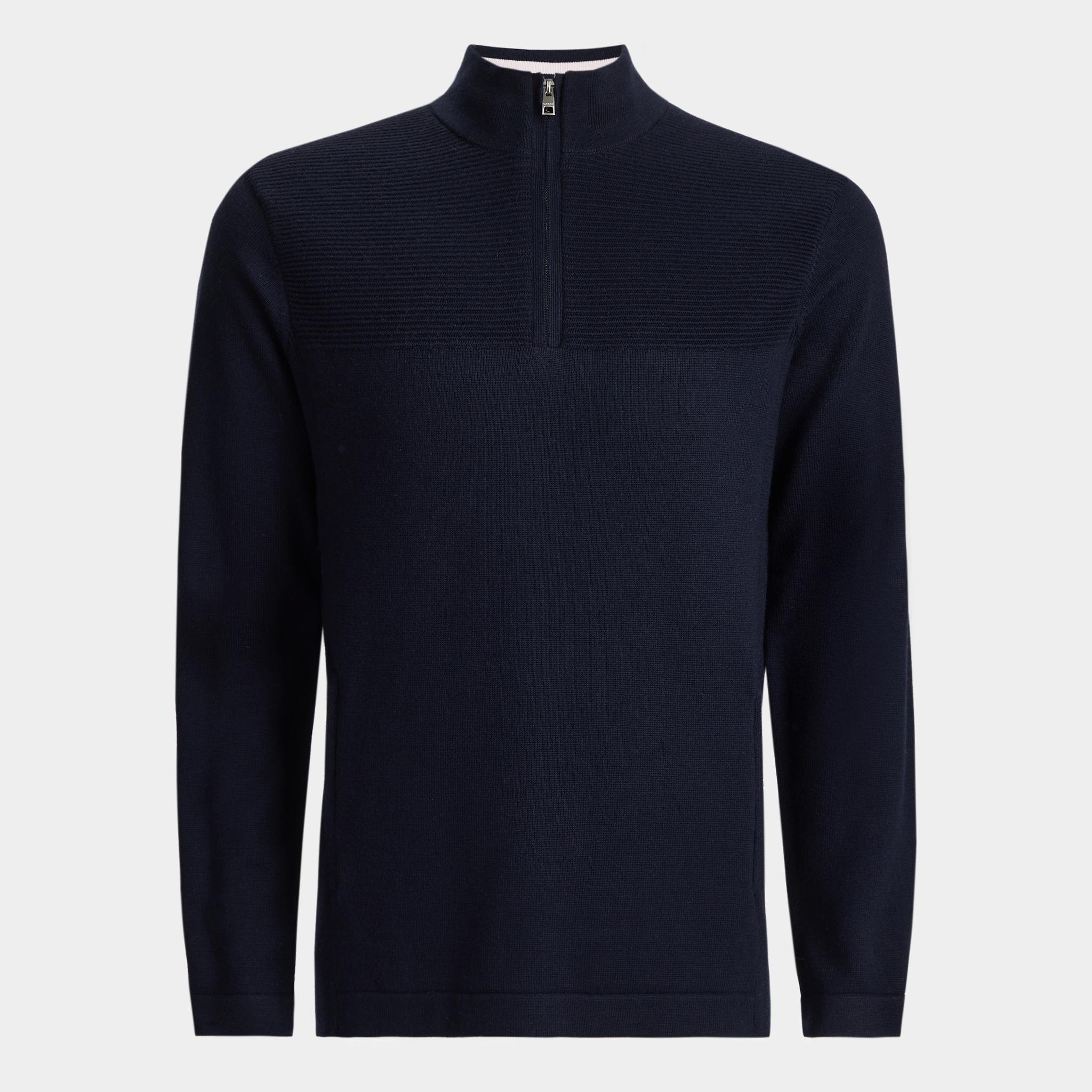 WIND BREAKER MERINO WOOL QUARTER ZIP PULLOVER Product Image