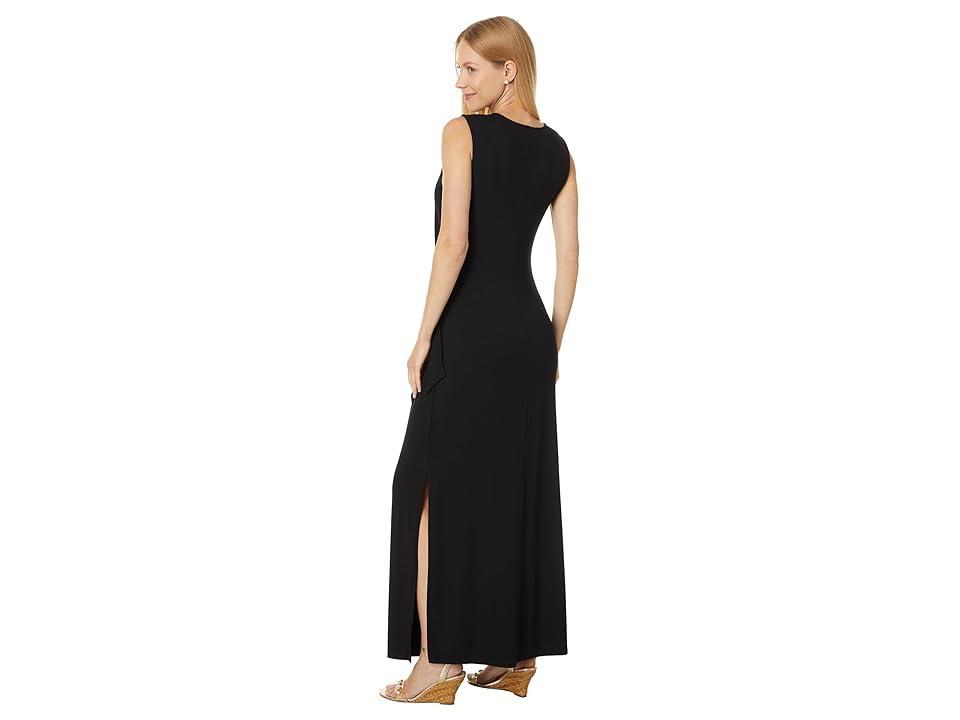 Lilly Pulitzer Bryson Sleeveless Maxi Dress (Noir) Women's Dress Product Image