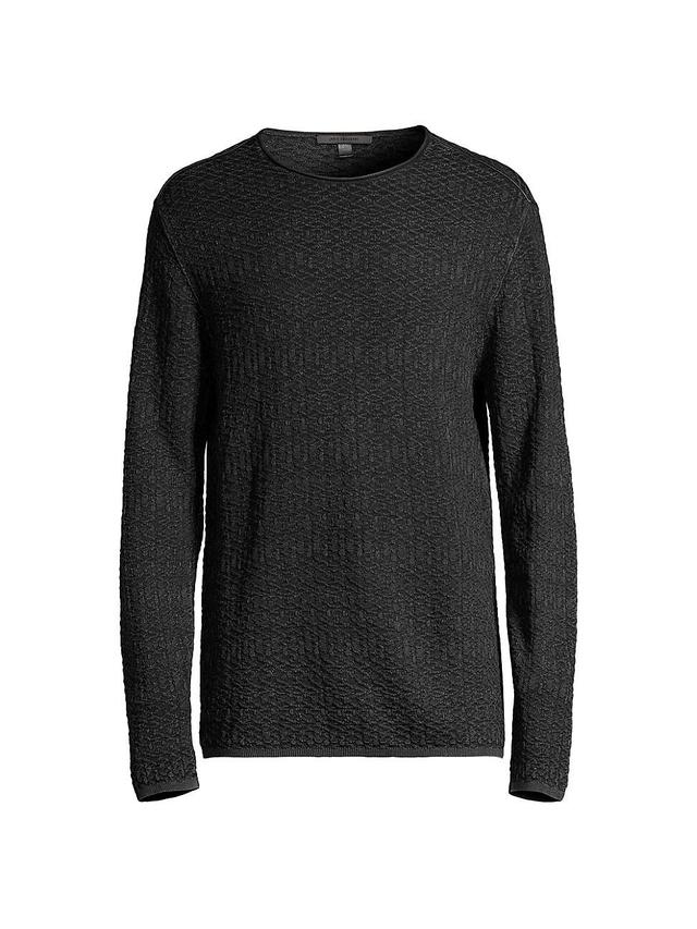 Mens Riley Cotton Crewneck Sweater Product Image