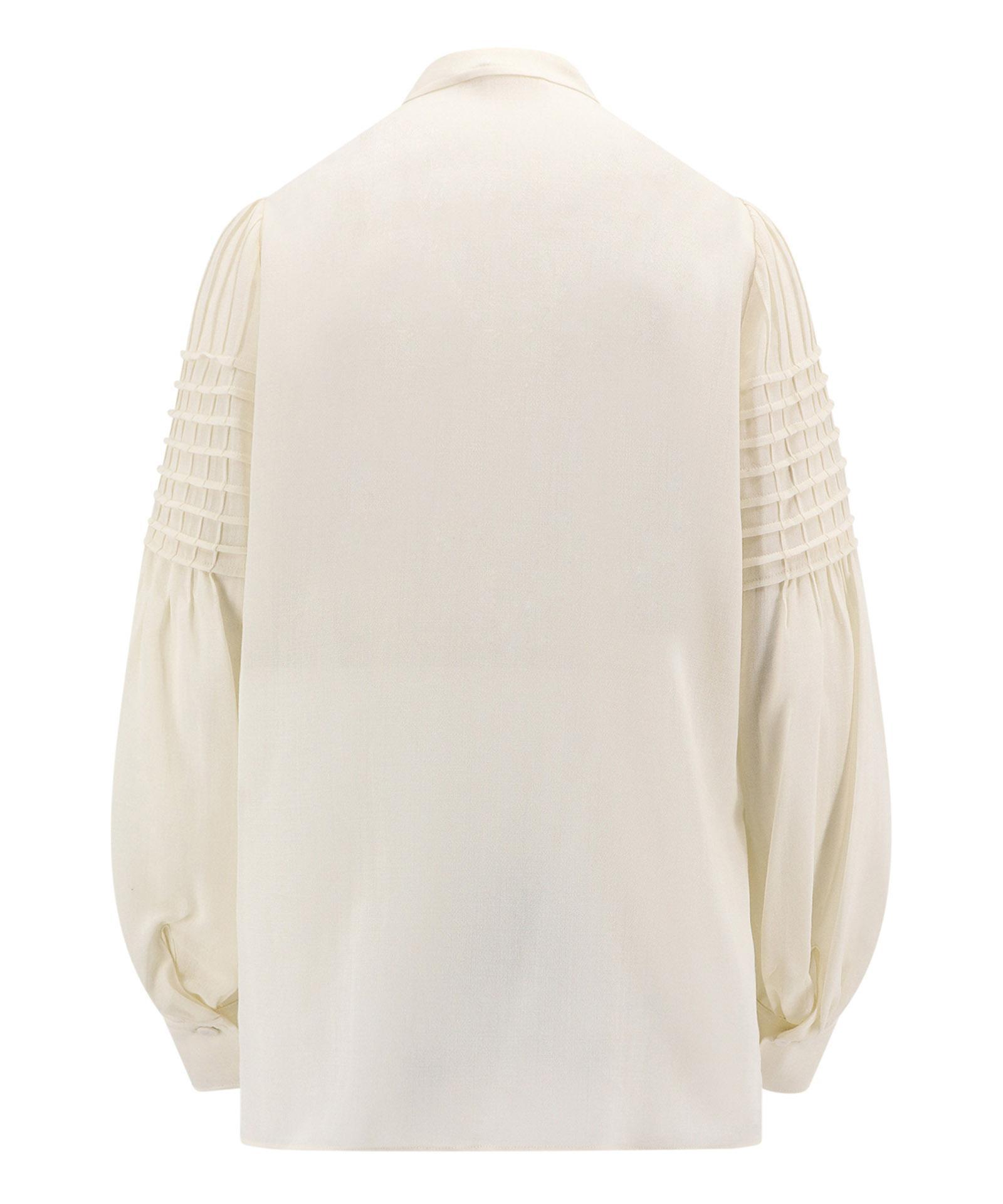 Blouse In Beige Product Image