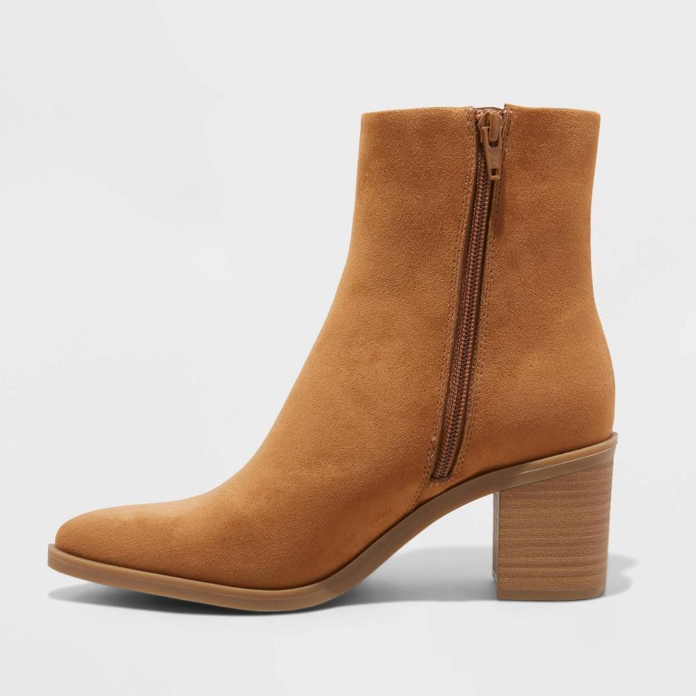 Womens Gayle Western Ankle Boots - Universal Thread Tan 8.5 Product Image