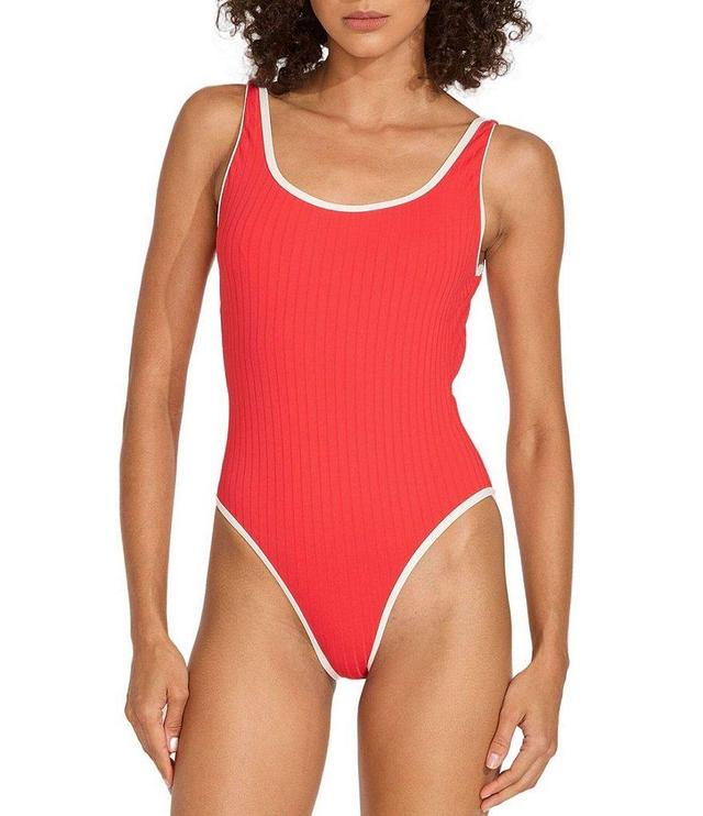 SOLID & STRIPED Annemarie Scoop Neck One Piece Swimsuit Product Image