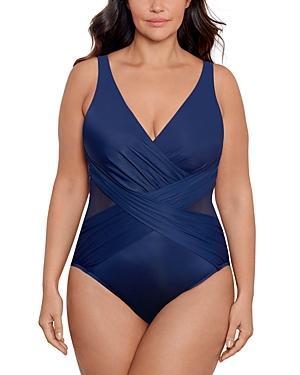 Miraclesuit Illusionist Crossover One-Piece Swimsuit Product Image