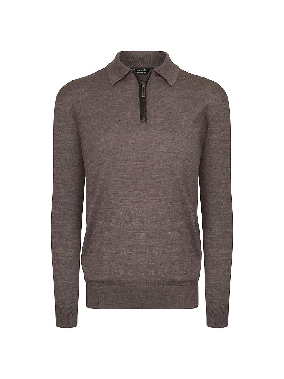 Mens Polo Sweater Product Image