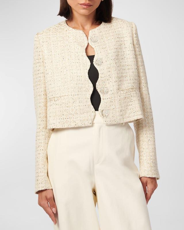 Womens Giselle Tweed Blazer Product Image