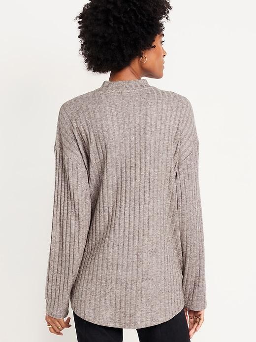 Cozy Mock-Neck Tunic Product Image