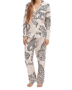 Desmond & Dempsey Long Sleeve Cotton Pajamas Product Image