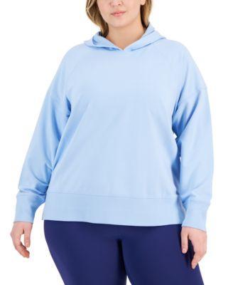 Plus Size Comfort Hooded Sweatshirt, Created for Macy's Product Image