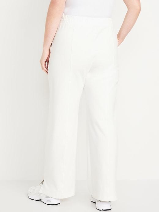 High-Waisted Dynamic Fleece Trouser Pants Product Image