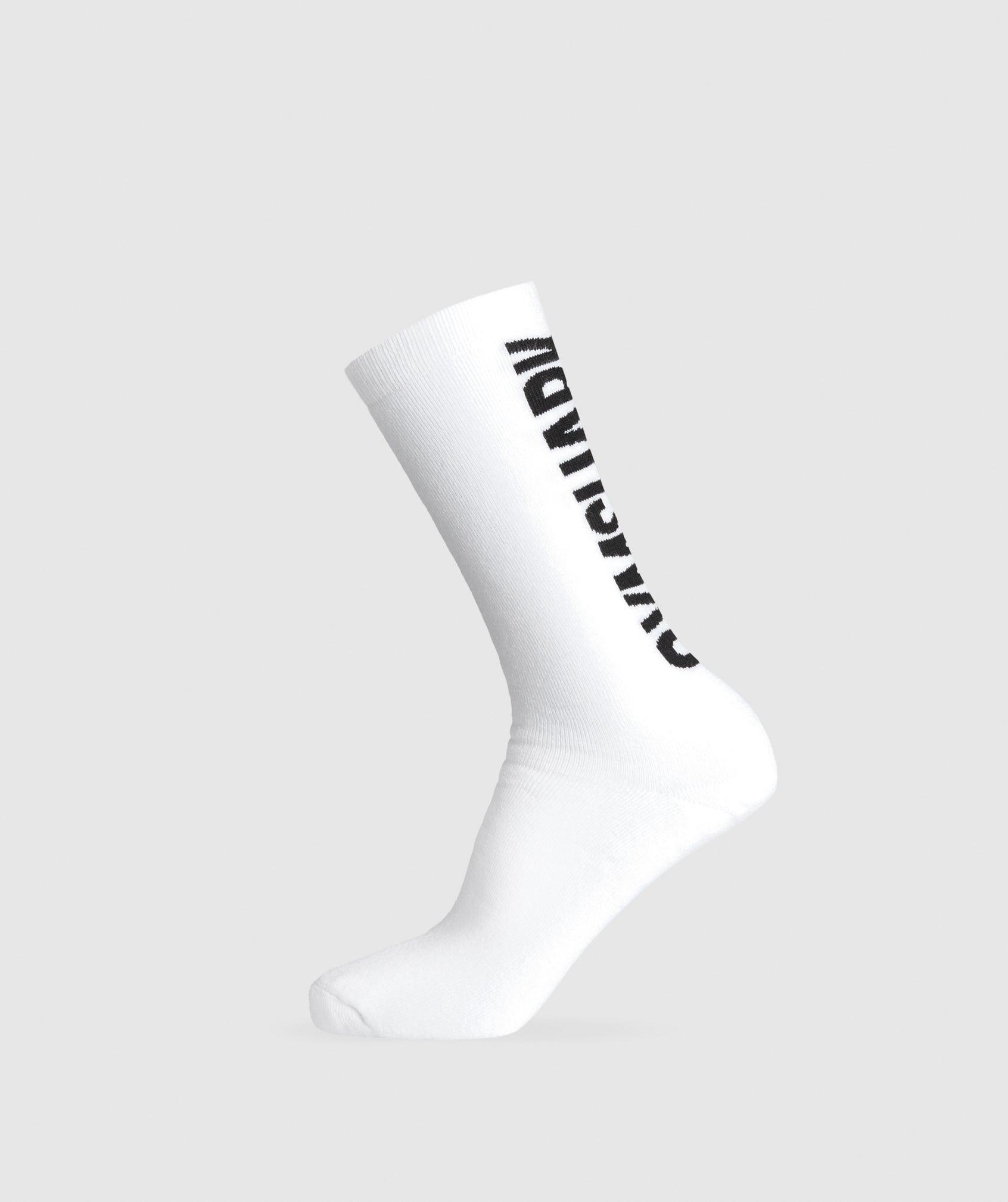 Plush Wordmark Crew Sock Product Image