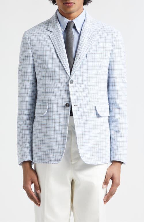 Mens Small Check Crepe Sport Coat Product Image