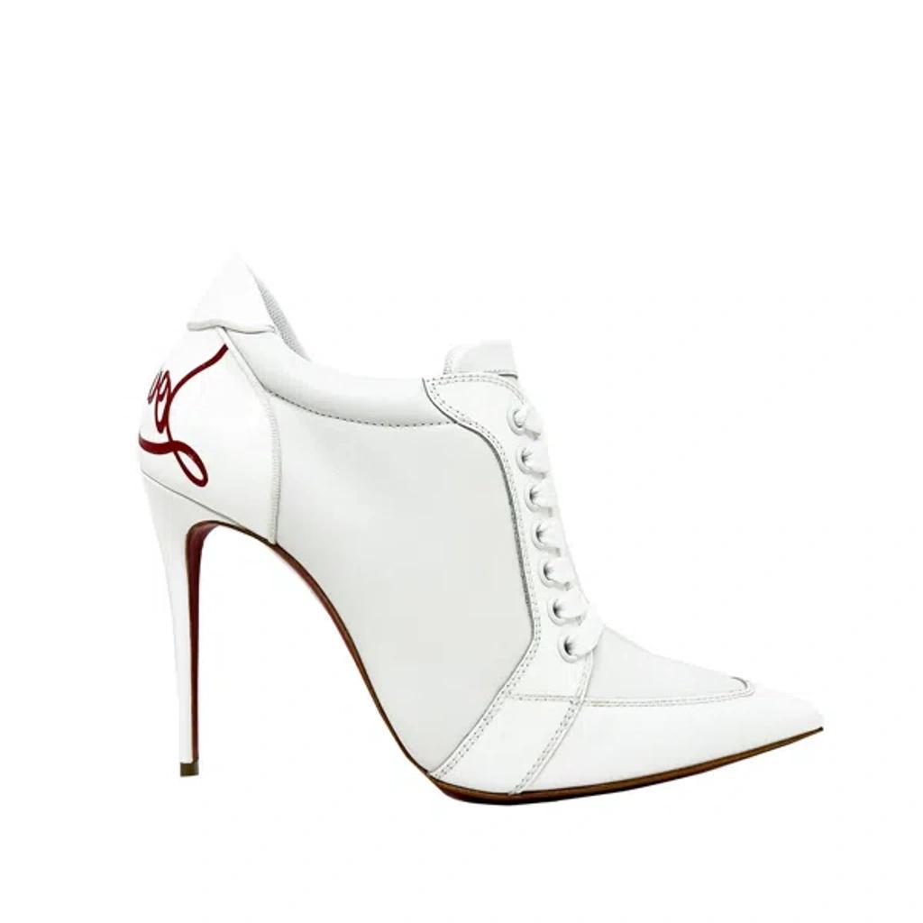 Leather Pumps In White product image