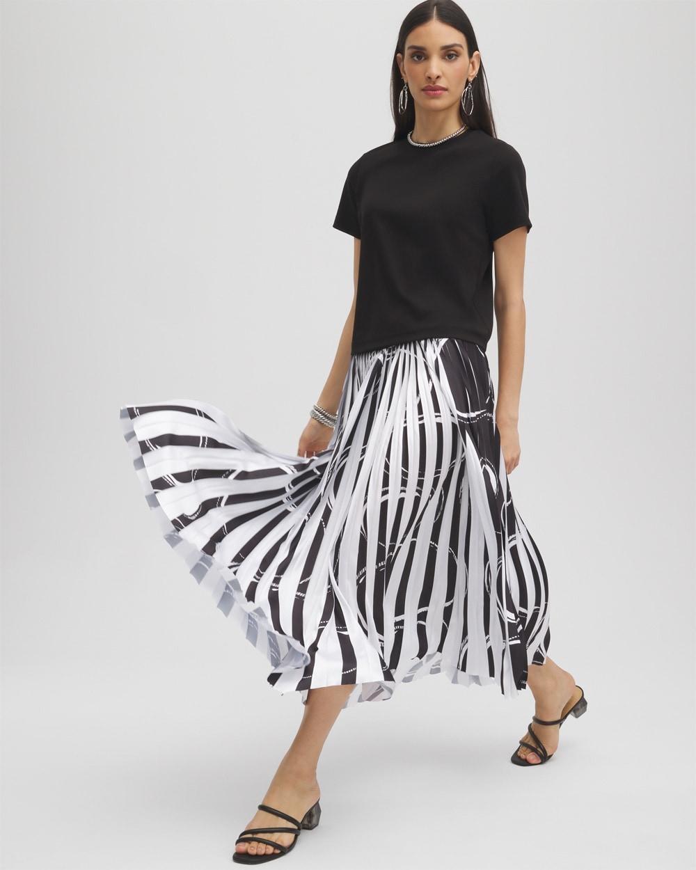 Black Label™ Bubbles Pleated Skirt Product Image