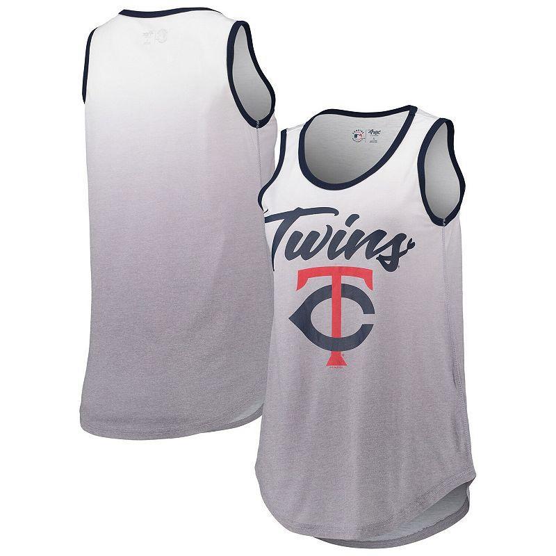 Womens G-III 4Her by Carl Banks White Minnesota Twins Logo Opening Day Tank Top Product Image