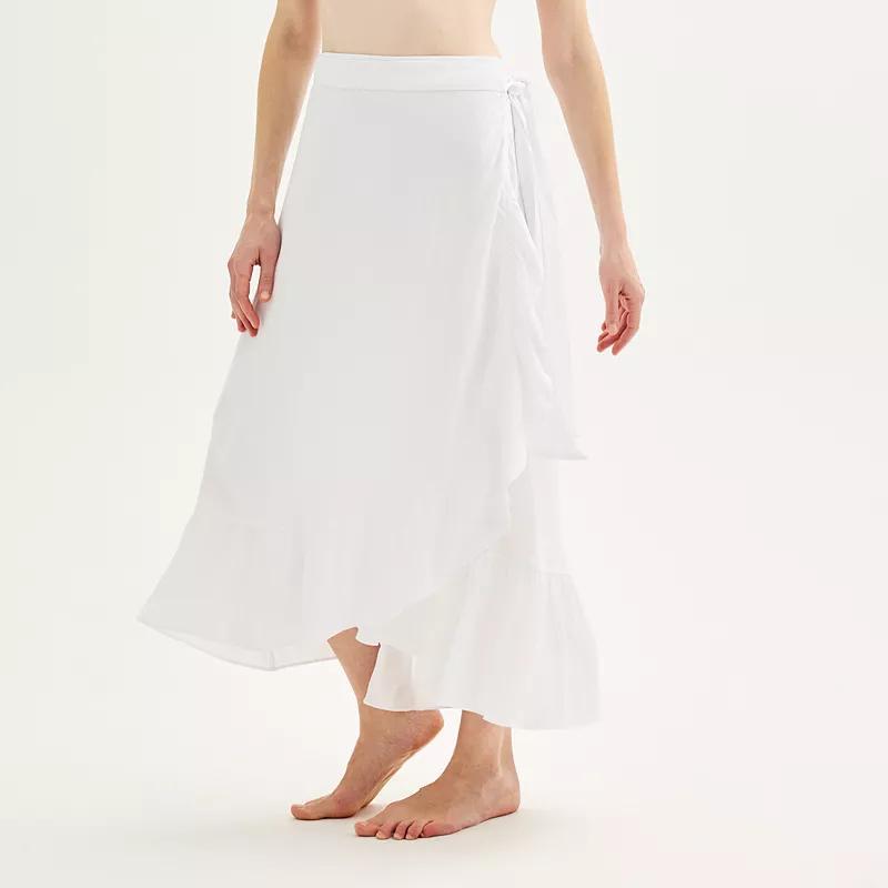 Womens Draper James Wrap Skirt Sarong Product Image