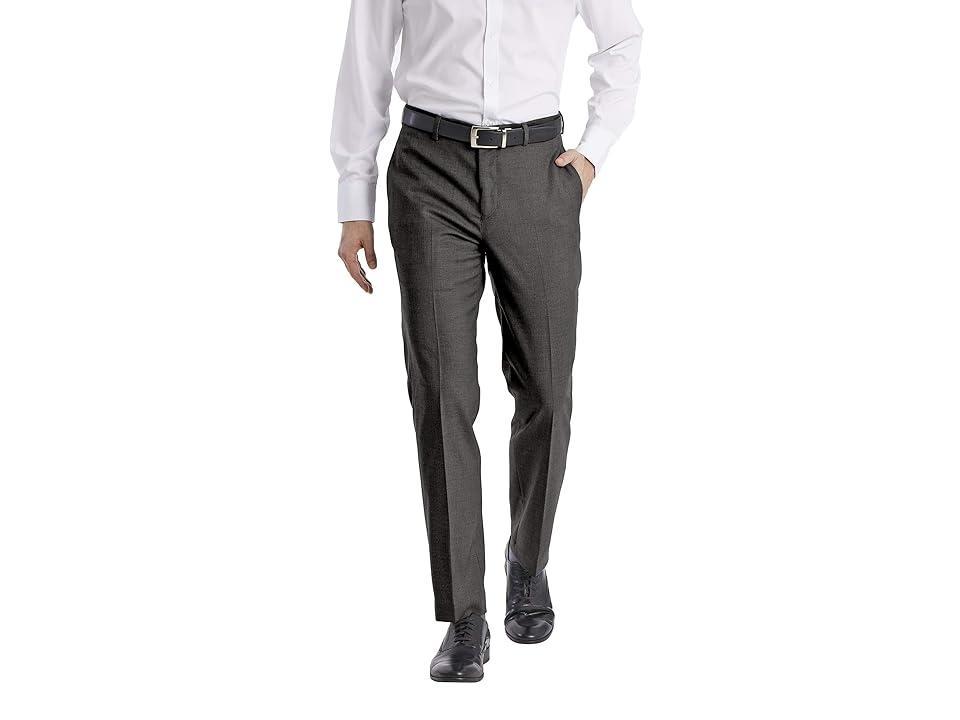 Calvin Klein Mens Slim Fit Dress Pant (Grey) Men's Clothing Product Image