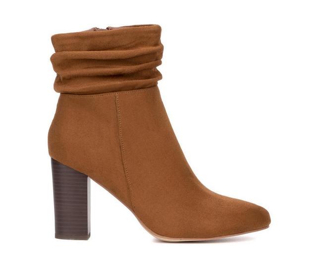 Women's New York and Company Sandy Heeled Booties Product Image