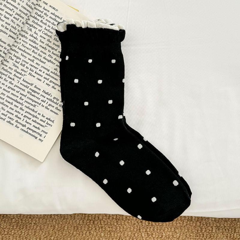 Patterned Crew Socks / Set Product Image