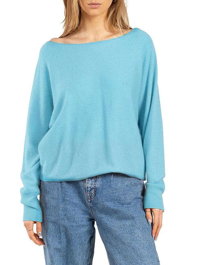 Womens Yangon Cashmere Boatneck Sweater Product Image