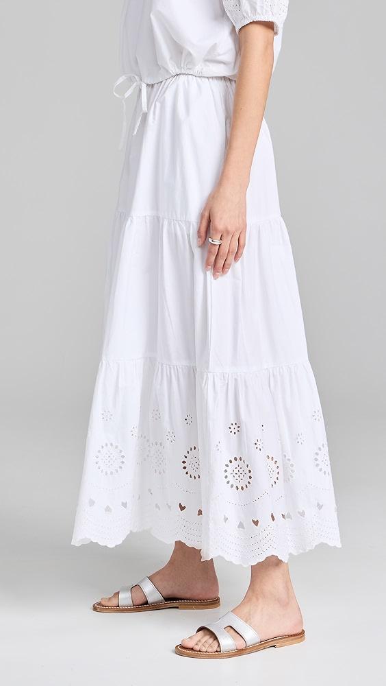 Kerri Rosenthal Gabrielle Eyelet Maxi Skirt | Shopbop Product Image