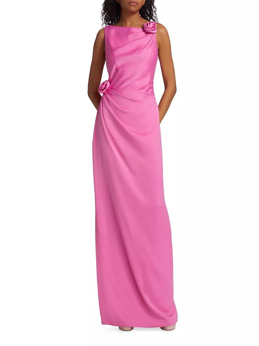 Leela Crepe Maxi Dress Product Image