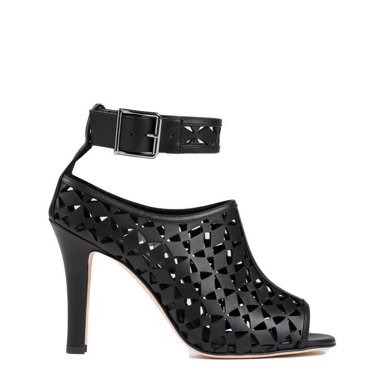 MANOLO BLAHNIK Yoth Tingah 105 Calf Leather Sandals In  Yoth Product Image