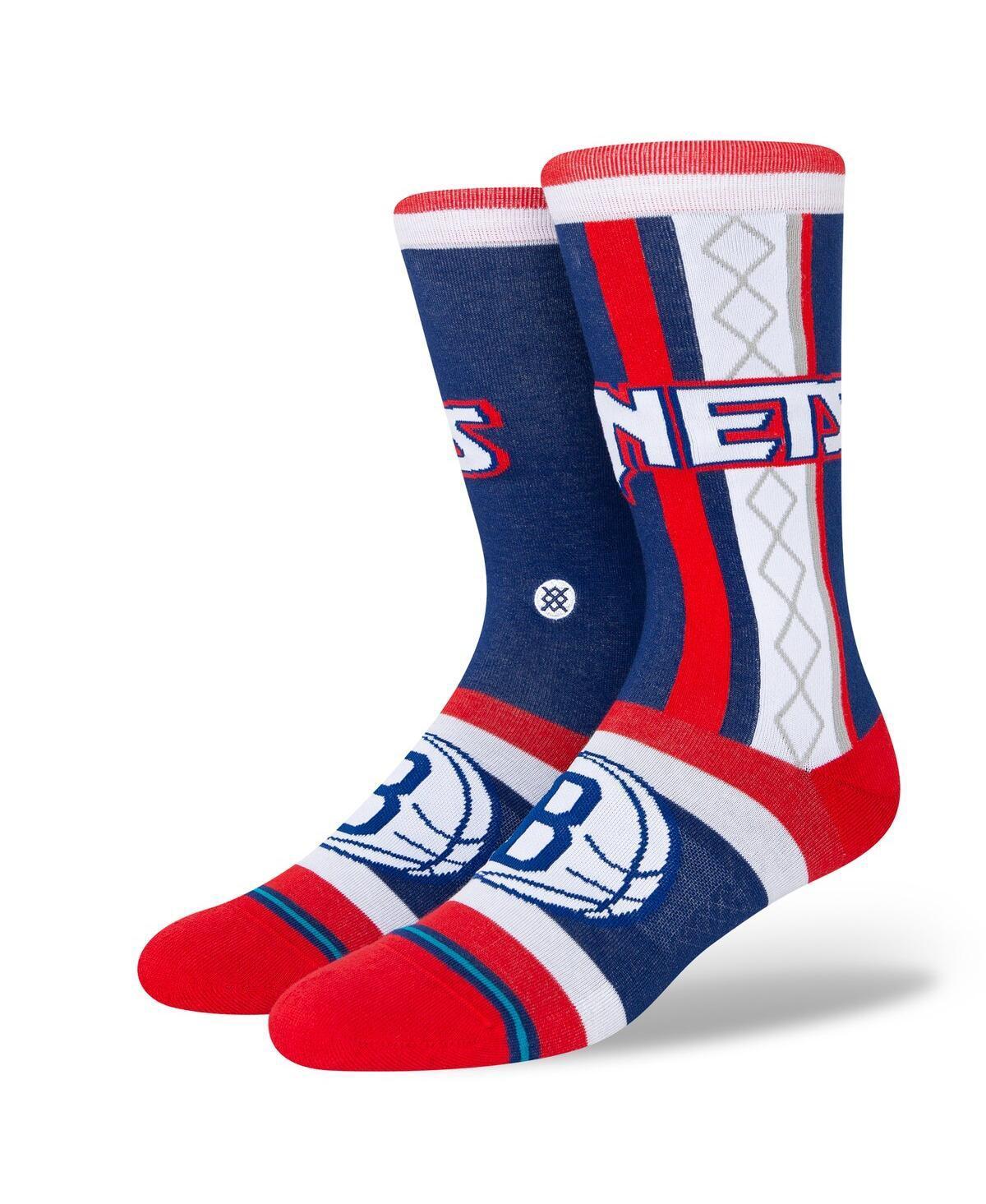 Mens Stance Brooklyn Nets 2021/22 City Edition Crew Socks Blue Product Image