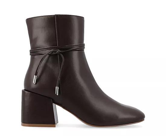 Journee Collection Womens Beverley Wide Ankle Boot Product Image