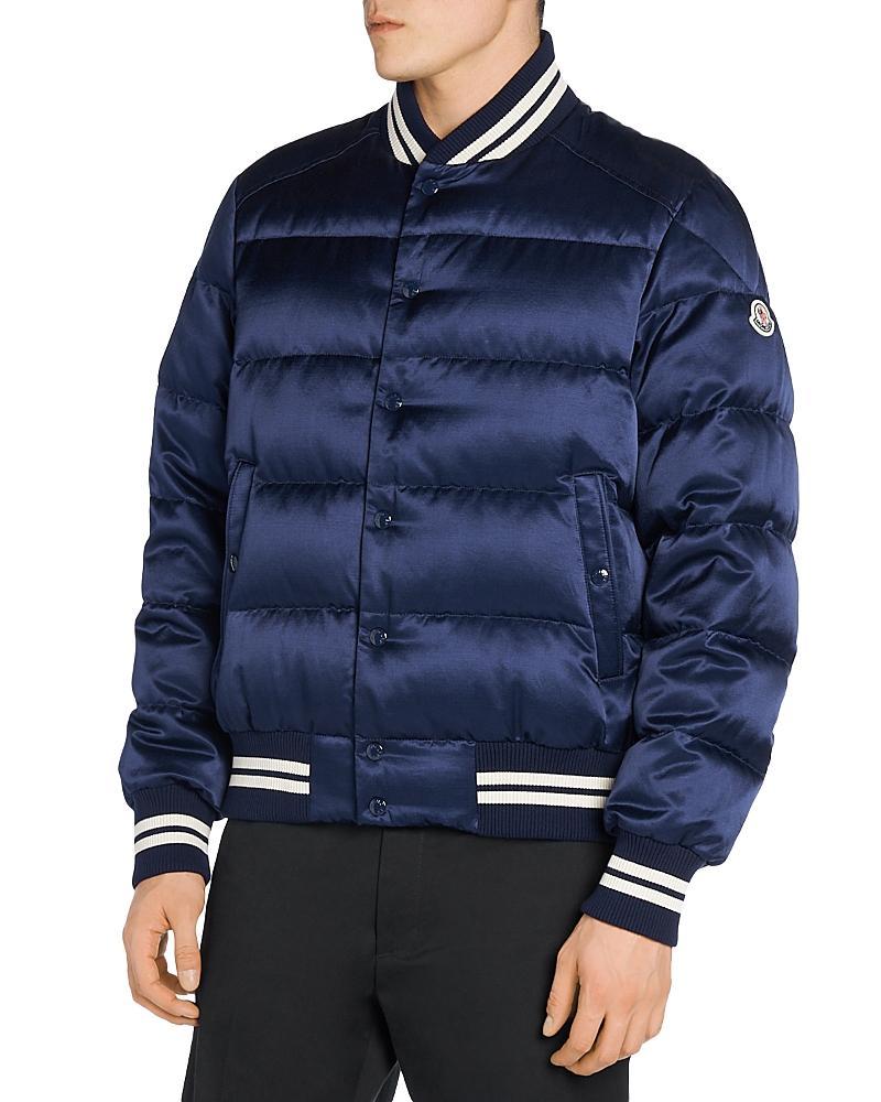 Moncler Dives Quilted Satin Down Bomber Jacket Product Image